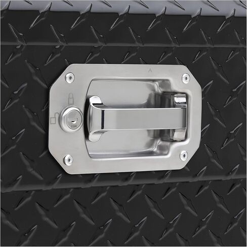 UWS EC10622 Pull Handle 72-Inch Gloss Black Heavy-Wall Aluminum Truck Tool Box with Low Profile, RigidCore Lid in Saudi Arabia