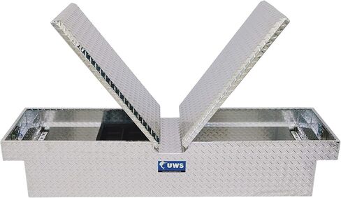 UWS EC10041 60-Inch Heavy-Wall Aluminum Gull Wing Truck Tool Box, RigidCore Lids in Saudi Arabia
