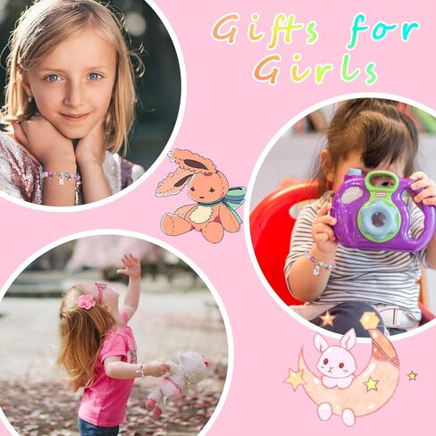 2pcs Easter Gifts, Adjustable Bunny Beaded Bracelet Easter Bracelets Elastic Bunny Bracelet Easter Basket Stuffers Cute Easter Jewelry Gifts for Women Friends Easter Jewelry in Saudi Arabia