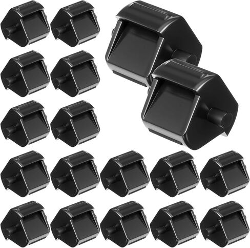 18 Pcs Tape Dispenser Replacement Core, Black Plastic Allocator Roll Insert for Office Home Supplies Accessories in Saudi Arabia