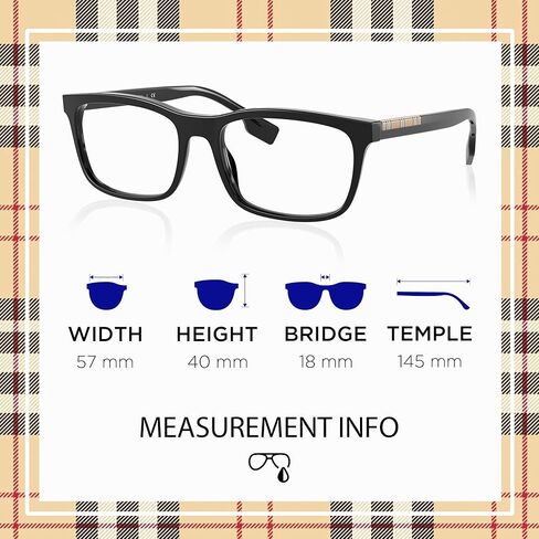 BURBERRY ELM BE2334F Rectangle Shape Acetate Eyeglasses with Luxury Eyewear Kit in Saudi Arabia