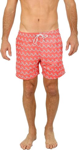 سروال سباحة قصير مطبوع سريع الجفاف للرجال من UZZI in Kuwait