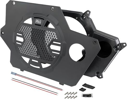 UTV Stereo Polaris Xpedition Port Kit V2 Vented Subwoofer Panel Upgrade Bass Output Kit Works w/OEM JBL Subwoofer or Wiring Harness for Optional Aftermarket Sub (Only Works w/OEM JBL Enclosure) in Saudi Arabia