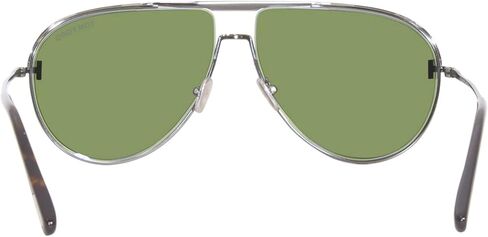 Tom Ford Theo TF924 12N Sunglasses Men's Grey/Green Pilot 60mm in Saudi Arabia