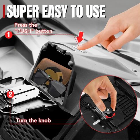 A & UTV PRO Teryx KRX 1000 Tablet Holder,Electronic Device Phone Ipad GPS Holder Mounts with Storage Box Organizer Tray for Kawasaki Teryx KRX 1000 4 2020 2021 2022 2023 2024 2025 Accessories in Saudi Arabia