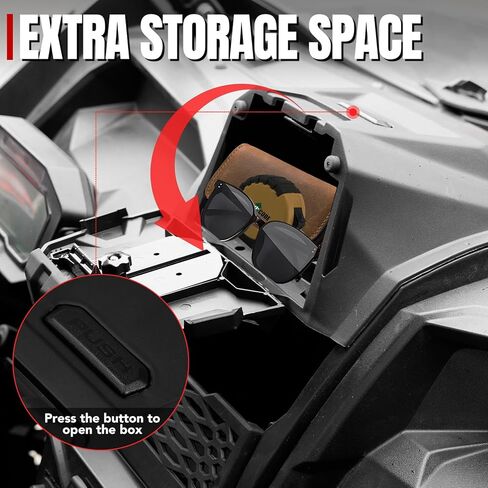 A & UTV PRO Teryx KRX 1000 Tablet Holder,Electronic Device Phone Ipad GPS Holder Mounts with Storage Box Organizer Tray for Kawasaki Teryx KRX 1000 4 2020 2021 2022 2023 2024 2025 Accessories in Saudi Arabia