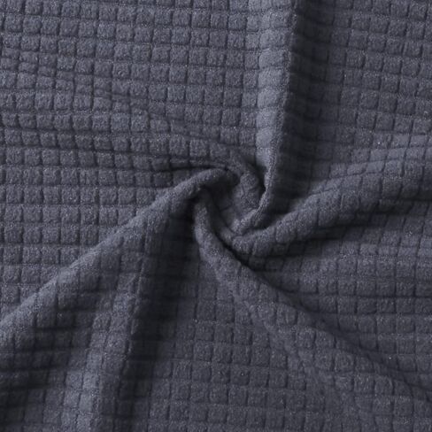 2 Pcs Couch Arm Covers Polyester Anti- Slip Armchair Cover for Chairs Sofa Stretch Furniture Protector Washable Dark Grey in Saudi Arabia