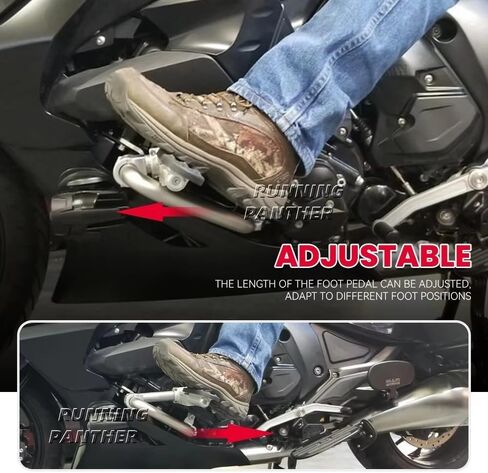 CNC Aluminum Adjustable Footpegs Fits for BMW K1600GTL (2010-2016)/K1600GT (2010-2017) Motorcycle Accessories Foldable Foot Peg Rest Pedal Footrest Kit in Kuwait