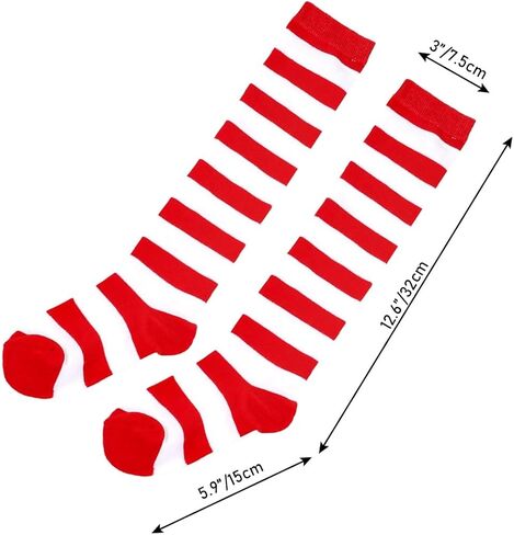CHIDRA 6-12 Years Girls Kids Striped Solid Colored Thigh High Socks Over Knee Thigh Socks Knee-High Warm Stocking Leg Warmer in Saudi Arabia