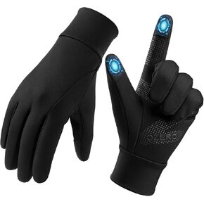 OZERO Winter Gloves for Men Women - Touchscreen Windproof Gloves for Cold Weather Snow Gloves Liner Thermal Warm in Kuwait