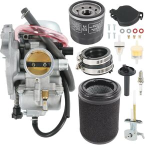 Carburetor Replacement For Kawasaki Prairie 360 KVF360 4X4 2003-2013, Replace 15003-1686, 15004-0041, Include Air Filter, Oil Filter in Kuwait