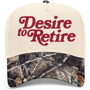 Desire to Retire Hat | Premium Adjustable Snapback Baseball Trucker Hats for Men & Women in Kuwait