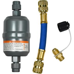 ‌FLCK-1 مجموعة تحويل المرشح - متوافقة مع وحدات استرداد Robi-Nair Promax | يتضمن فلتر ذكر/ذكر 100343 | خرطوم مقوى مقاس 4 بوصات وقارنة توصيل سريعة التثبيت in Kuwait