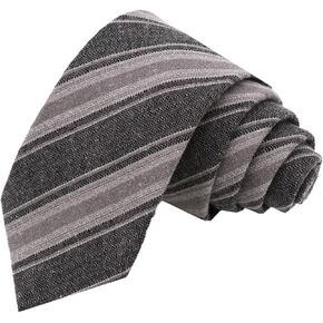 Striped Ties for Men, Self-tied Skinny Mens Tie Classic Men's Neckties for Wedding Graduation Business Banquet Daily in Kuwait