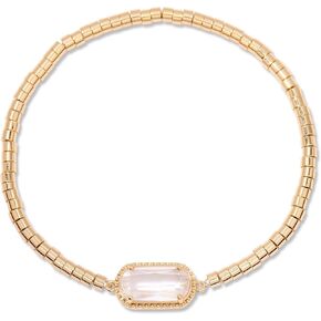 Brook & York Birthstone Bracelet – Gold Tone Stretch Bracelet for Women - Stacking Bracelet - Gifts for Mom in Kuwait