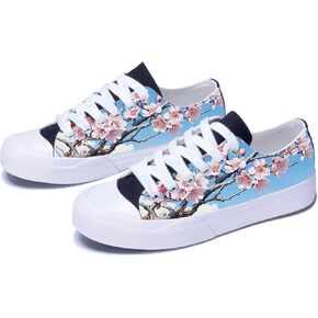Women's Fashion Sneakers Girls Low Top Canvas Tennis Shoes for Men Breathable Student Walking Streetwear in Kuwait