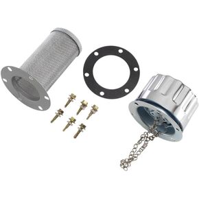 Mytee Products Carbon Steel Hydraulic Tank Breather Cap with Chain for Oil & Fuel Reservoir - Metal Filler Vent Cap Replaces BC40, BUYTFA005715, TFA005715 OEM in Kuwait