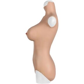 Silicone Breastplate Bodysuit and Hip Vulva for Transgender Crossdresser Masquerade Touch Soft in Kuwait