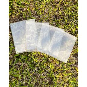 2026 Mahjong Card Sleeves – Set of 4 Clear Holders for Large Print Cards (6 1/8" x 4 3/4") – Soft, Sturdy, and Protective Covers in Kuwait