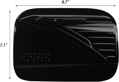 CKE for 9th Gen Camry LE SE XLE XSE Compatible with Toyota Camry 2025 2026 Accessories Car Fuel Tank Cover Trim Oil Gas Cap Exterior Decoration Sticker -Glossy Black in Saudi Arabia
