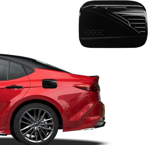 CKE for 9th Gen Camry LE SE XLE XSE Compatible with Toyota Camry 2025 2026 Accessories Car Fuel Tank Cover Trim Oil Gas Cap Exterior Decoration Sticker -Glossy Black in Saudi Arabia