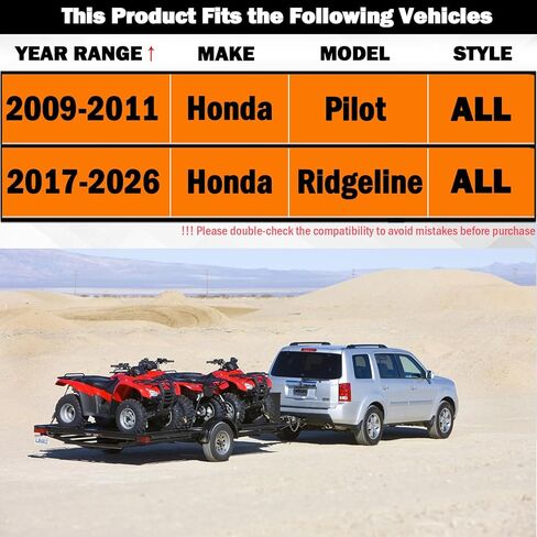 Vehicle-Specific Wiring 4-Way Flat Trailer Hitch Harness for Honda Pilot 2009-2011 & Honda Ridgeline 2017-2026 in Saudi Arabia