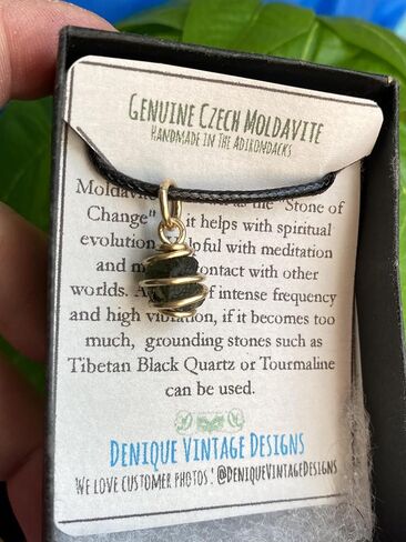 14K Gold Real Moldavite Cage Pendant Genuine Bracelet charm Meteorite Jewelry Green Tektite Necklace, in Saudi Arabia