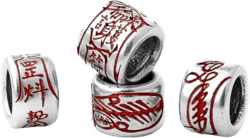 COPPERTIST.WU Talisman Bead Circle Charm Pendant for Necklace Bracelet 925 Sterling Silver Jewelry Gift for Men Women(Chain not included) in Saudi Arabia