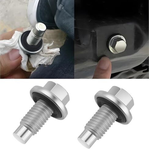 M12-1.75 نقطة تجريبية لتصريف الزيت، حجم الرأس 15 مم 65430 لسيارة بويك كاديلاك شيفروليه جي إم سي لينكولن استبدال 090-175CD، 653076US، 653086US، 11519933، 11562588، عبوتان in Kuwait
