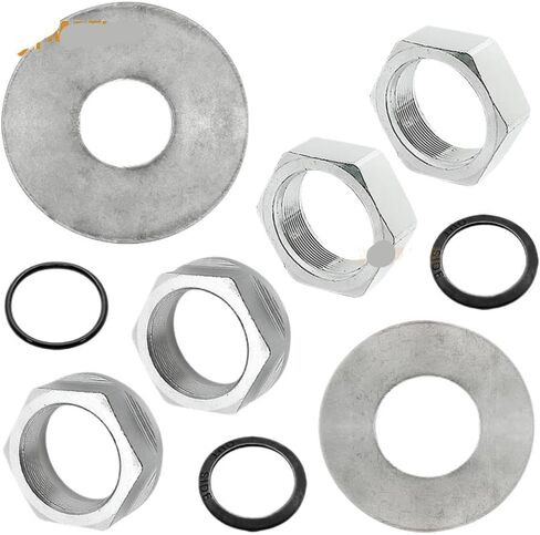 Axle Nut Washer and Seal Kit Compatible with Rancher 420 TRX420 2007-2013 Models - Includes 90307-HM5-930, 90308-HM5-930, 90481-HC4-000 in Saudi Arabia