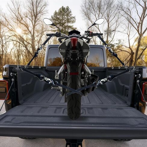 4Pcs 4FT L-Track, 48" Aluminum L Tracks Tie Down System with 8 Single Stud O-Ring Fittings and Mounting Screws, Heavy Duty L Track Rail for Truck, Trailers, Motorcycles, ATVs and Bikes, Black in Saudi Arabia