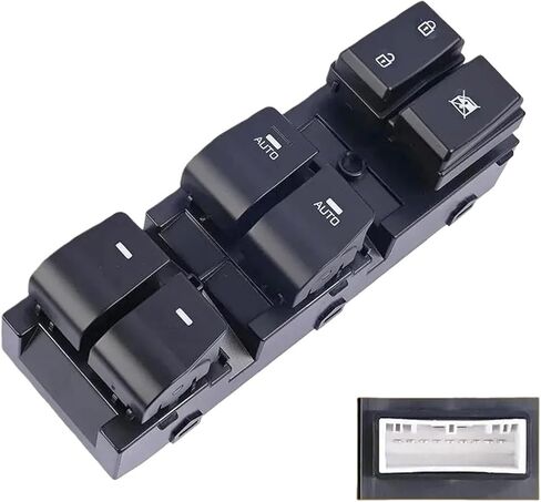Car Power Window Switch Control Panel Front Left Compatible With Hyundai Ioniq Button Auto Interior Parts in Kuwait