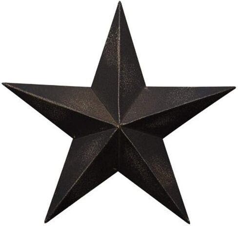 ديكور حائط مطبوع عليه عبارة CWI Gifts Barn Star, 12-inch in Saudi Arabia