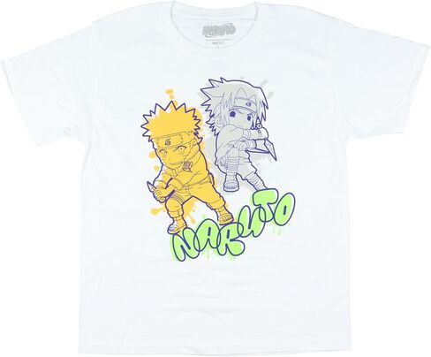 Naruto T-Shirt Boys' Character Sketch Design Short Sleeve Top in Saudi Arabia