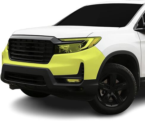 BOGAR TECH DESIGNS for Honda Ridgeline 2023+ Front Bumper PPF Film Kit Cover, Clear Bra in Saudi Arabia