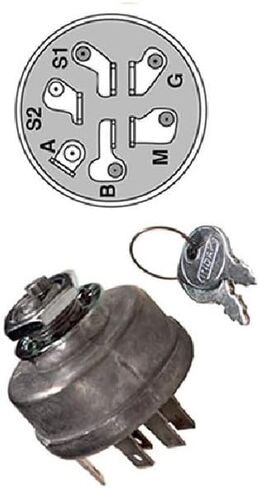 مفتاح الإشعال يناسب متوافق مع JD Walk Behind - HD45، HD75، WG32A، WG36A، WG48A WG36A WG32A HD75 HD45 in Kuwait
