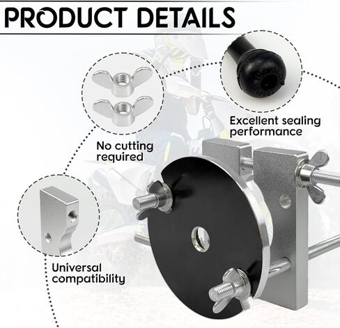 مجموعة أدوات إصلاح انبعاجات الدراجات النارية، مجموعة أدوات إزالة انبعاجات عادم الدراجات النارية ثنائية الأشواط لمعظم موديلات الدراجات النارية in Kuwait