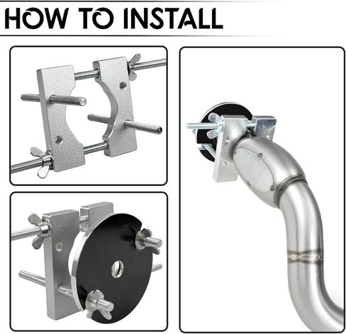 مجموعة أدوات إصلاح انبعاجات الدراجات النارية، مجموعة أدوات إزالة انبعاجات عادم الدراجات النارية ثنائية الأشواط لمعظم موديلات الدراجات النارية in Kuwait