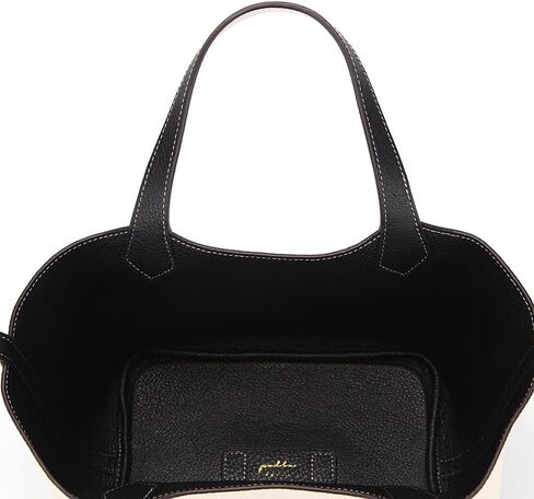 Palla Women's A-Bag Plus (REVERSIBLE) Ivory-Black, Small in Saudi Arabia