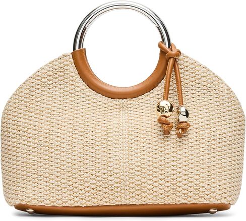 Steve Madden Bgeena-s O Ring Handle Bag, Light Natural in Saudi Arabia
