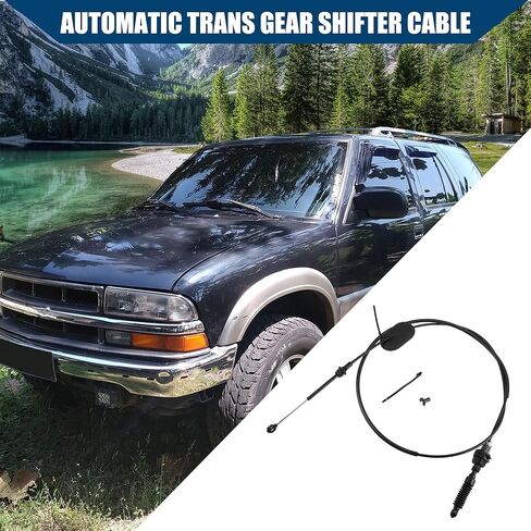 NO. 15189198 Automatic Transmission Gear Shifter Cable for Chevy Blazer S10 for GMC Jimmy Sonoma/Auto Trans Control Range Selector Lever Cable Assembly/Durable / 1Pcs in Saudi Arabia