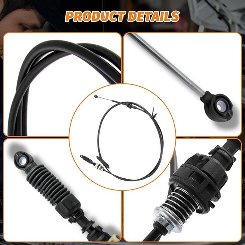 15189198 Automatic Transmission Shift Cable Compatible with 1998-2004 GMC Sonoma,FOR 1998-2005 Jimmy,FOR 1998-2004 Chevrolet S10,FOR 1998-2005 Blazer,Replace 15033323 in Kuwait