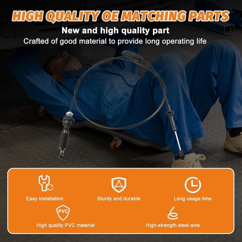 15189198 Automatic Transmission Shift Cable Compatible with 1998-2004 GMC Sonoma,FOR 1998-2005 Jimmy,FOR 1998-2004 Chevrolet S10,FOR 1998-2005 Blazer,Replace 15033323 in Kuwait