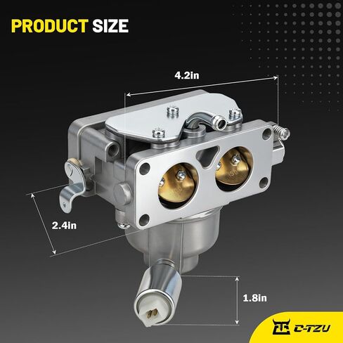 Carburetor 795967 MIA11461 Compatible with John Deere D125/D130/D140/D150/D170, LA135/LA145/LA155/LA165/LA175, X130R/X140/X165, Z235/Z245/Z255/Z425 Lawn Tractors & Husqvarna YTH2348 in Saudi Arabia