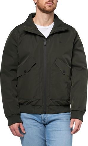 DOCKERS Men's Flex Tech Stand Collar Bomber in Saudi Arabia