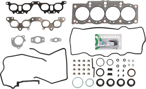 Evergreen SA-5494198793-2 مجموعة حشية كاملة محامل حلقات متوافقة مع/لـ 90-91 تويوتا سيليكا 2.2L DOHC 5SFE in Kuwait