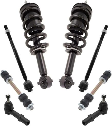 Piece Steering Suspension Kit Complete Struts Tie Rods Sway Bar End Links for GMC,for Chevy,for Cadillac, Easy to install in Saudi Arabia