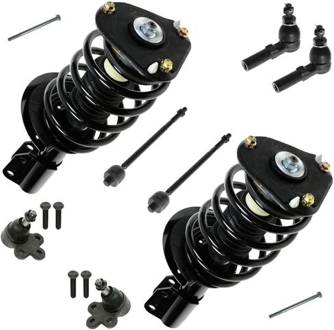 10pc Steering & Suspension Kit Loaded Struts Tie Rods Ball Joints End Links for Buick for Park Avenue 1998-2005 Front Left Right in Saudi Arabia