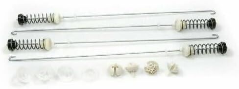 Replacement 4 Suspension Rod Kit，Exact Fit for Roper RTW4640YQ1 RTW4640YQ0 Maytag MVWX500XW0 in Saudi Arabia