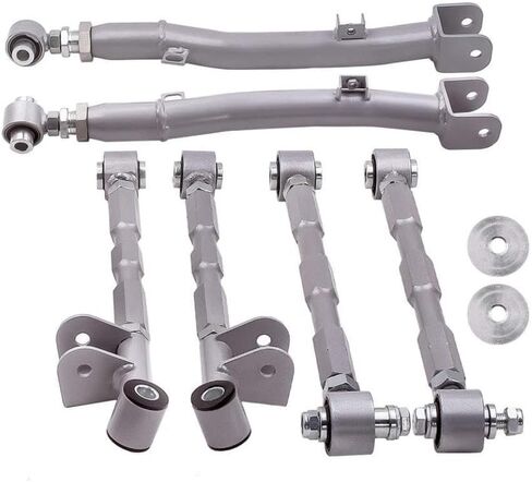 Rear Full Adjustable Lateral Link Trailing Arm 6 Link Kit Compatible With Impreza WRX STi GDA 02 07 in Saudi Arabia